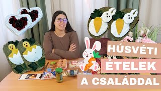 A CSALÁDDAL EGYÜTT ELKÉSZÍTHETŐ CUKI ÉTELEK A HÚSVÉTI ASZTALRA [upl. by Joshua]