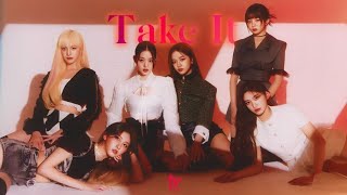 IVE  Take It 100 Official Instrumental [upl. by Norahc98]