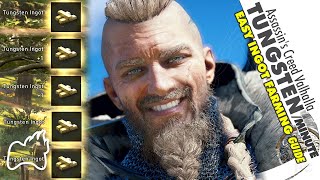 Assassins Creed Valhalla How to Farm TUNGSTEN INGOT Farming Easy Fast Guide Walkthrough Gameplay [upl. by Ogden]