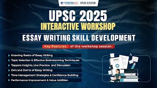 Interactive Workshop  Essay Writing Skill Development [upl. by Ancel748]