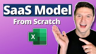 How To Create A SaaS Revenue Forecast Model In Excel [upl. by Otrebtuc]