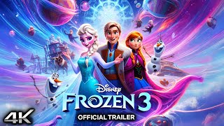 FROZEN 3 Teaser Trailer 2  4K ULTRA HD 2025  Disney Animation Studios ❄️✨ [upl. by Tyika]