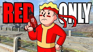 can you beat Fallout 4 only using the color Red [upl. by Ayamat]