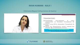 Raiva Humana  Aula 1  140416 [upl. by Huston844]