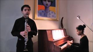 Clarinet Allegro by JosephHector Fiocco [upl. by Clive600]