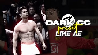 Capcut  AE Like Dark CC Tutorial  AE Inspired Football CC Editing Tutorial [upl. by Bolme]