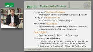 Prinzipienorientierte Ethikberatung Ein Leitfaden für ethische Fallbesprechungen [upl. by Intyre]