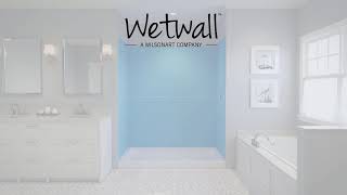 Wetwall™ The Ultimate WaterProof Surface  Installation Video Music [upl. by Alaikim446]