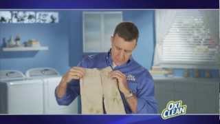 How to Remove Grass Stains and Protein Stains with OxiClean™ [upl. by Rodavlas]