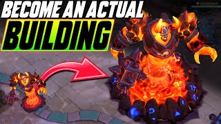 Become an ACTUAL BUILDING with Ragnaros  HotS  Grubby [upl. by Ariday]