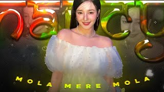 QUEEN OF SOUTH KOREA NANCY MOMOLAND X MOLA MERE MOLA HINDI SONG 🎵  BTS STAR  viralvideo 🥰 [upl. by Ydde911]