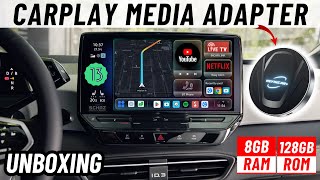 HMAX Heyincar  New Smart CarPlay AI Box Adapter 2024  UNBOXING REVIEW [upl. by Anaeda]