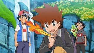 Infernape vs Molter English Dubbed  Pokémon Master Journey Episode 20 [upl. by Ahsata]