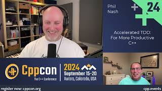 Interview With Phil Nash Accelerated TDD For More Productive C  CppCon 2024 [upl. by Ecargyram]