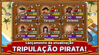 Atualização TRIPULAÇÃO PIRATA  Devlog 4  Pirates Business [upl. by Meredi974]