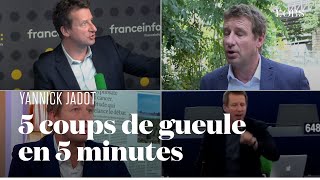 Yannick Jadot élu à la primaire éco  retour sur cinq coups de gueule du député européen [upl. by Tareyn160]