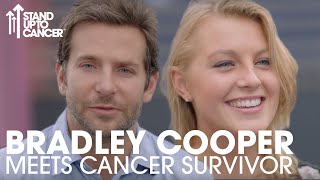 Bradley Cooper Meets Up With Inspiring Cancer Survivor  Stand Up To Cancer [upl. by Nod144]