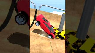 Lamborghini Car Crashing 25  Mega Car Crash Simulator  shorts gaming mysterxgaming [upl. by Ahseina]