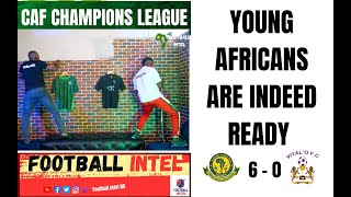 YOUNG AFRICANS 6  0 VITAL O AGGREGATE 10  0  CAF CHAMPIONS LEAGUE HIGHLIGHTS [upl. by Surat122]