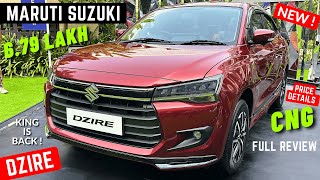 New Maruti Suzuki Dzire 2024  Price Mileage Safety All Features  Dzire LXI VXI ZXI Zxi Plus [upl. by Enyalahs]