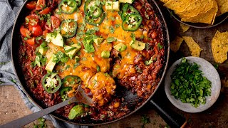 Easy One Pan Tex Mex Style Minced Beef [upl. by Ramed]