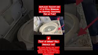 Whirlpool Washer Still Off Balance After Shock Replacement FIX shorts [upl. by Helsell]