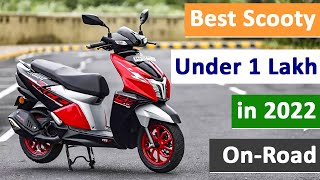 Best Scooty in India 2022  Best Scooter 2022  OnRoad Price [upl. by Ekaj]