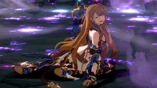 25 Hit Combo  Beatrix Granblue Fantasy Versus Raising Super Skybound Art Finish [upl. by Poulter]