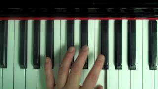 F Sharp G Flat Major Scale on piano [upl. by Dorey]