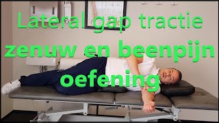 Lateral gap oefeningen voor lage rugpijn zenuwpijn en beenpijn neuroforamen [upl. by Berardo]