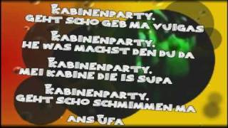 Skero feat Joyce Muniz  Kabinenparty  Mit kompletten Text  Lyrics [upl. by Wilfred11]