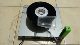 Grammofono fai da te diy gramophone [upl. by Seebeck974]