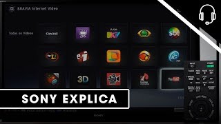 Sony  Suporte  TV  Como acessar o YouTube [upl. by Salas738]