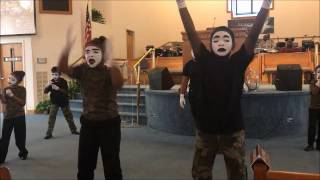 Silent Ministers Youth Mime  quotWaging Warquot by CeCe Winans [upl. by Kerry158]