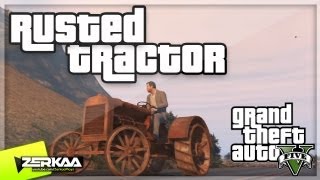 GTA V Secret Car Location  quotRusted Tractorquot [upl. by Mutz842]