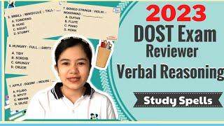 Verbal Reasoning Answers with Explanation  DOST Scholarship Exam Reviewer [upl. by Harewood]