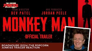 MONKEY MAN Official Trailer THE POPCORN JUNKIES REACTION [upl. by Ennairol]