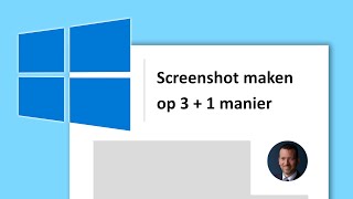 Printscreen maken win 10  hoe maak ik een screenshot in windows  4 manieren [upl. by Azne]