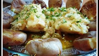 Bacalhau a Lagareiro no forno receita fácil e deliciosa [upl. by Baese796]