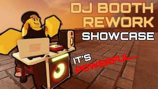 DJ BOOTH REWORK Showcase  Its POWERFUL  Tower Defense Simulator  Roblox [upl. by Ativ]