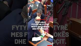 Përplasje fytyrë me fytyrë mes Flamur Nokës dhe Petro Koçit [upl. by Ailima]