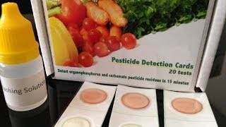 Pesticide Detection Test Cards [upl. by Nare286]