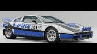 Utah  Rally  Civetta Bolide 390 GT Grp 4 ASPHALT [upl. by Sholley]