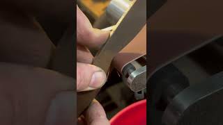 Making a skinner knife from a saw blade part 1 edc knifemaker knives [upl. by Hayes]