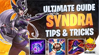 WILD RIFT  ULTIMATE SYNDRA GUIDE  TIPS amp TRICKS  Guide amp Build [upl. by Ezar]