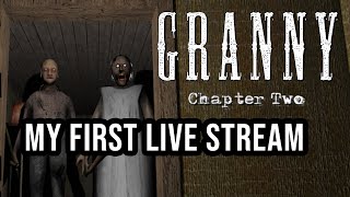 Granny Live Stream  Granny gameplay video Live  Horror Escape game  my first granny live ipad 9 [upl. by Eyllib]