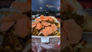 Bubur Ayam  Emping  Sate Usus streetfood breakfast foodie mukbang buburenak [upl. by Grete]