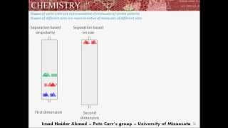 HPLC Two dimensional chromatorgaphy  LC x SEC animation [upl. by Molohs]