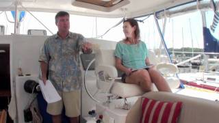 Antares 44 Barefeet sailing around the world in a catamaran part 1 [upl. by Retrop114]