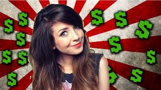 How Much Money Does Zoella Make 2015  2016 [upl. by Licht]